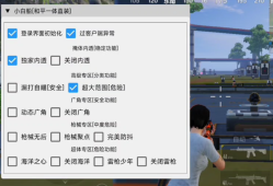 和平精英辅助【小白船一体直装】人物透视 漏打自瞄 上帝视角 范围伤害 无后坐力 技能无CD 开枪聚点 超体模式海洋之心人物加速 雷枪少年无限跳一直悬空