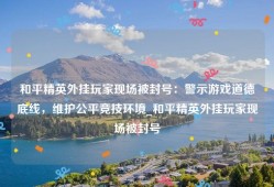 和平精英外挂玩家现场被封号：警示游戏道德底线，维护公平竞技环境_和平精英外挂玩家现场被封号