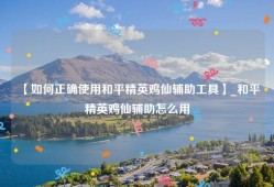【如何正确使用和平精英鸡仙辅助工具】_和平精英鸡仙辅助怎么用