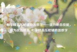 和平精英压枪辅助器教学——提升射击技能，成为战场精英_和平精英压枪辅助器教学