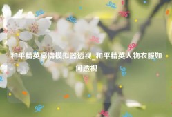和平精英高清模拟器透视_和平精英人物衣服如何透视