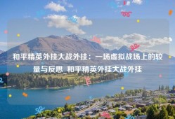 和平精英外挂大战外挂：一场虚拟战场上的较量与反思_和平精英外挂大战外挂